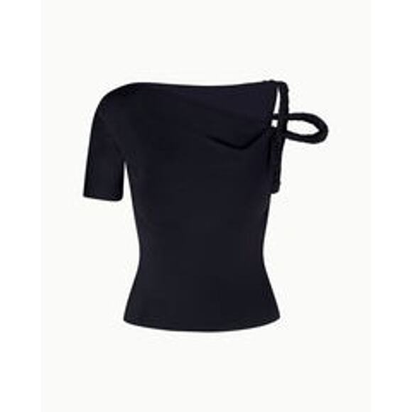 Khy Sueded Stretch Twisted Top - XS - Picture 1 of 5
